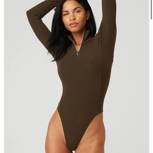 Alo Rise Up Long Sleeve Bodysuit